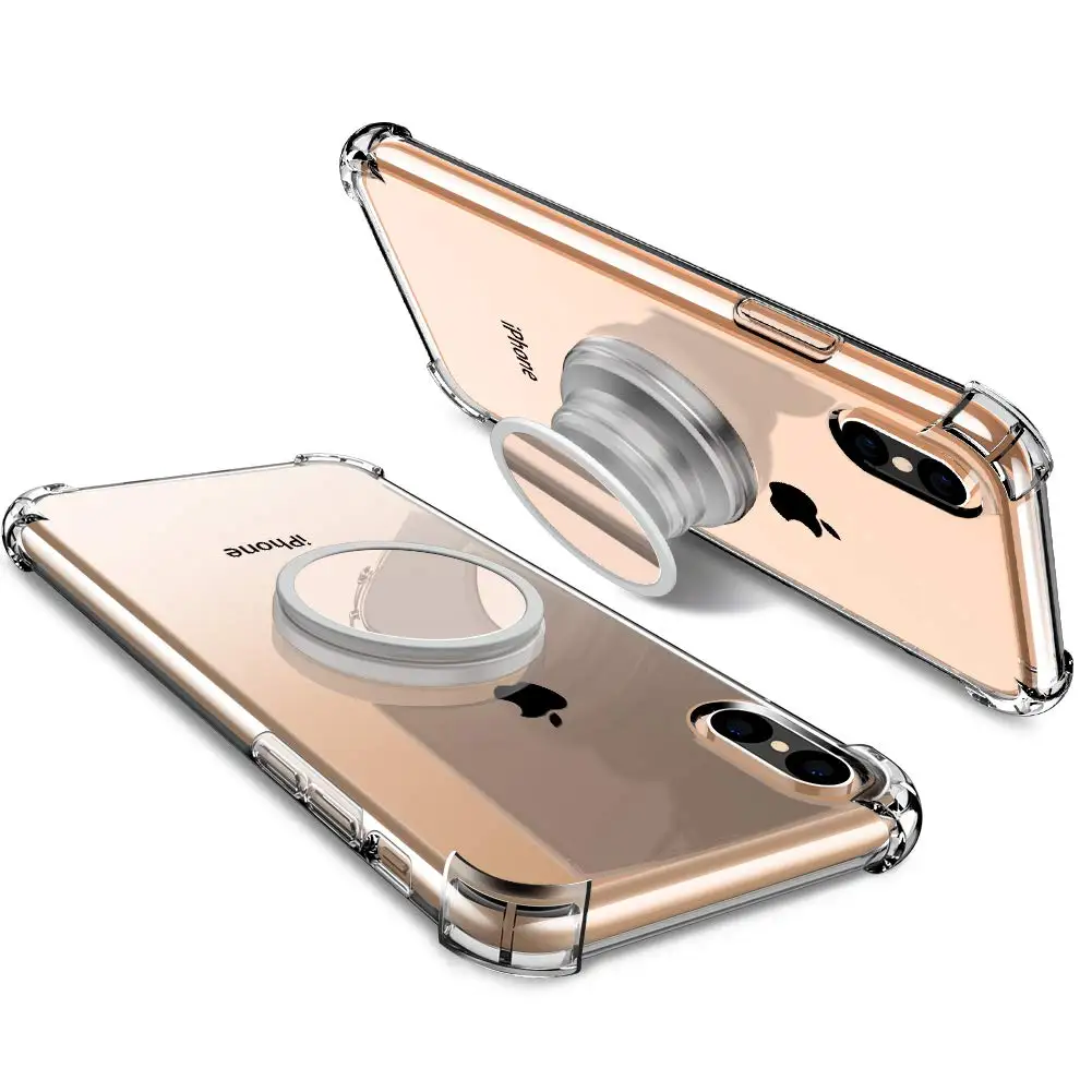 

Multi Functional Kickstand Case Soft TPU Magnetic Mirror Pop Case Cover with Stand for IPhone 7/8/7plus/8plus/X/XS/XR/Xs Max