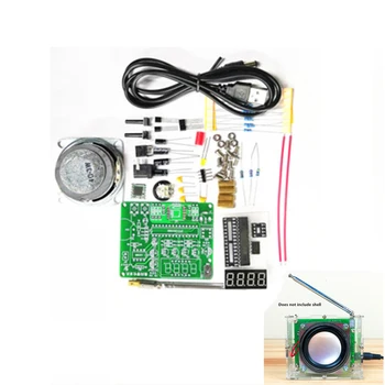 

Digital Tube Display FM Digital Radio Electronic Diy Production Kit Parts Electronic Product Welding Assembly