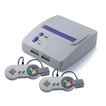 

NEW TV Video Game Console for Snes 16 Bit Games with Two Wired Gamepads S-Video & NTSC RCA Output