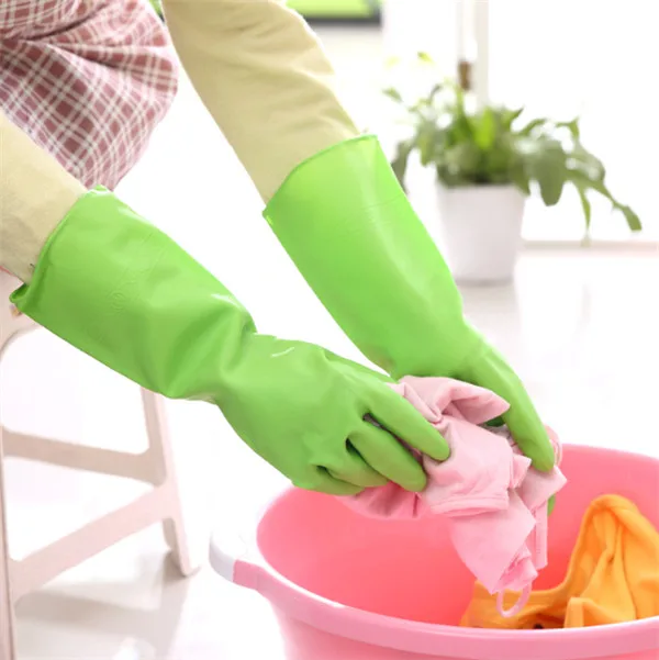 Перчатки для мытья посуды бытовые чистящие латексные резиновые перчатки для мытья Кухни Латексные Перчатки широко используемые производители продаж