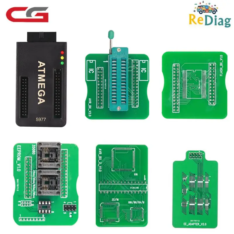 Адаптер ATMEGA работает для устройства восстановления подушек безопасности CG100 CG 100