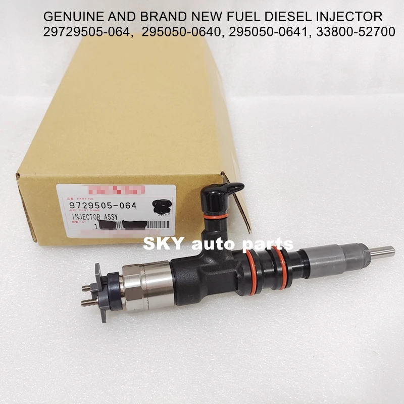 GENUINE AND FUEL DIESEL INJECTOR 29729505-064, 295050-0640, 295050-0641, 33800-52700