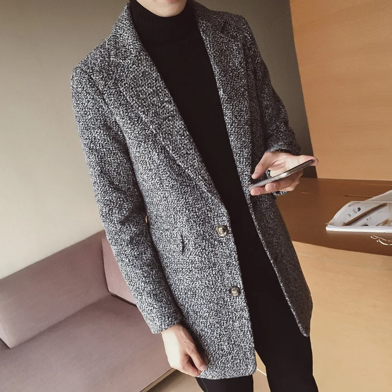 MRMT 2020 Brand Winter New Men's Jackets Woolen Overcoat for Male Young Medium Length Windbreaker Casual Woolen Coat MRMT 2020 Brand Winter New Men's Jackets Woolen Overcoat for Male Young Medium Length Windbreaker Casual Woolen Coat