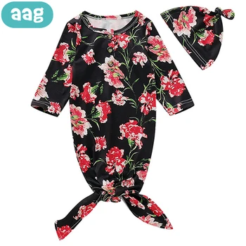 

AAG Flower Printing Baby Sleeping Bag Swaddle Wrap Cocoon for Newborns Envelope Jumpsuit Baby Sleepsack Newborn Sleeping Bag