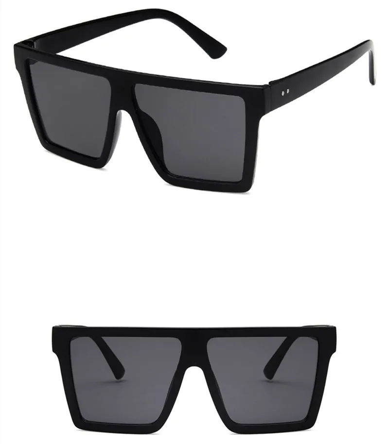 coach sunglasses 2020 Vintage Oversized Square Sunglasses Luxury Brand Black Leopard Big Frame Sun Glasses Female Shades Coulos UV400 Okulary big round sunglasses