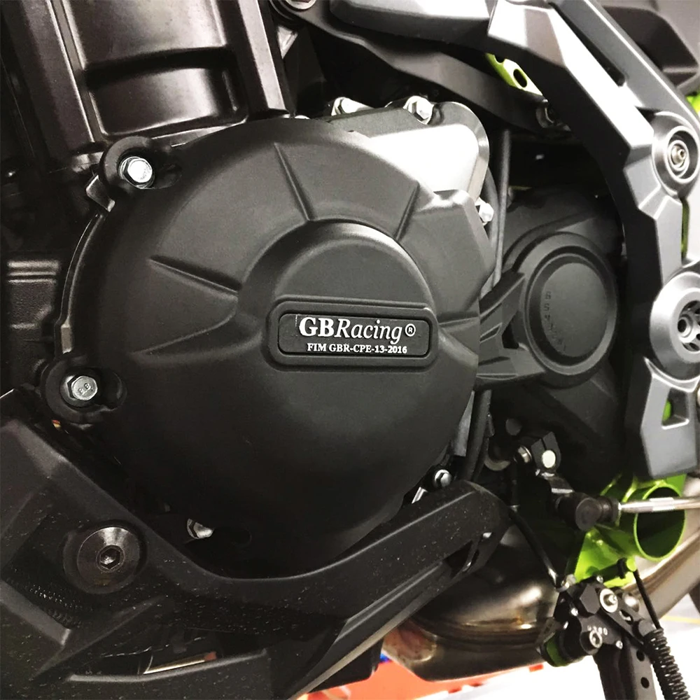 ABS Moto Nouveaux Accessoires Motorcycle Engine Couvre-Moteur Couvercle de Protection pour Kawasaki Z900 Z 900 2017+ Couleur : Black Z900 Burning Moto Moteur Protection du Stator 