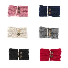 Повязка для волос для йоги, фитнеса, Женская повязка на голову, Толстая теплая вязаная спортивная повязка на голову, повязка на голову, повязка на голову для осени и зимы
