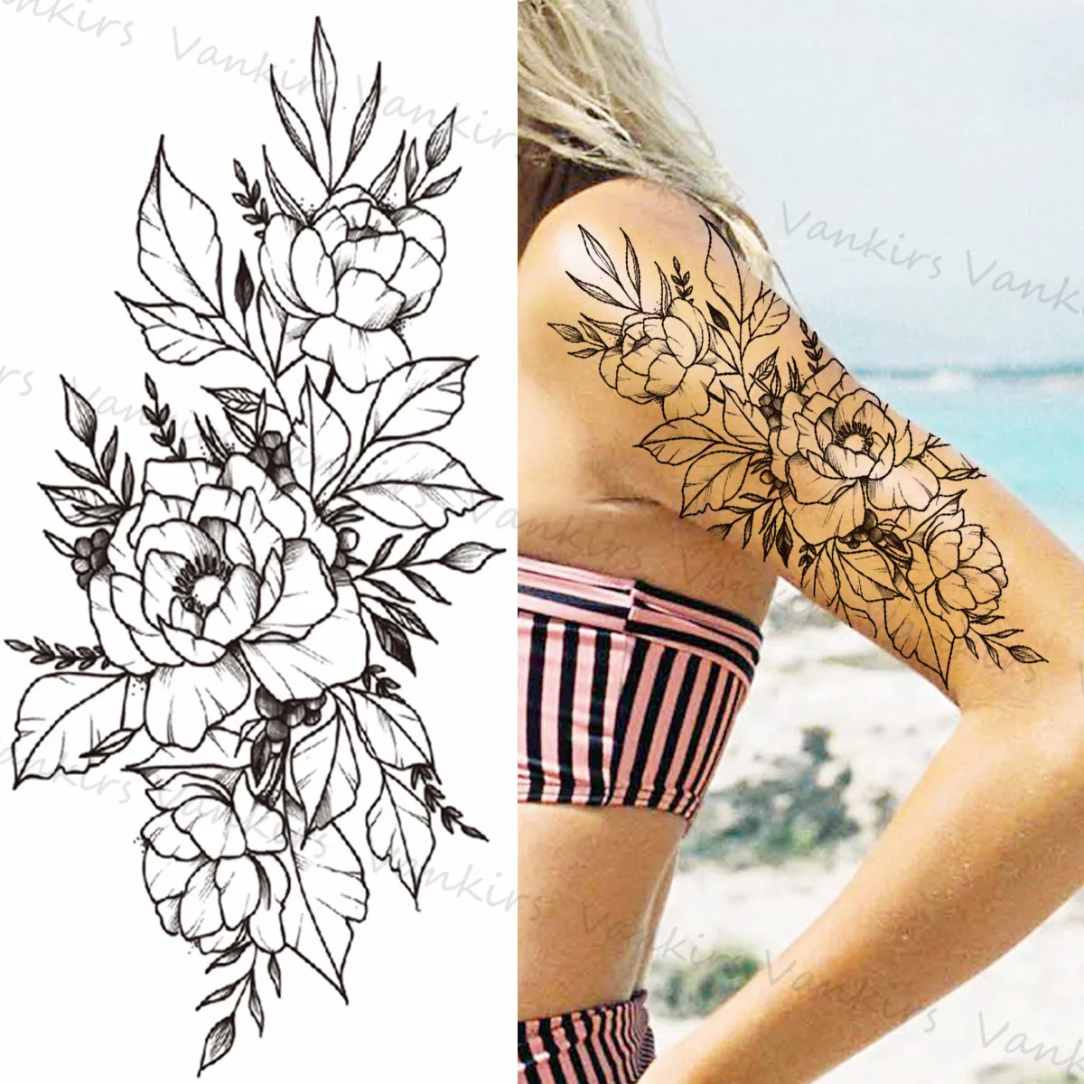 43 Gorgeous Flower Tattoos  Designs You Need in 2021  Glamour