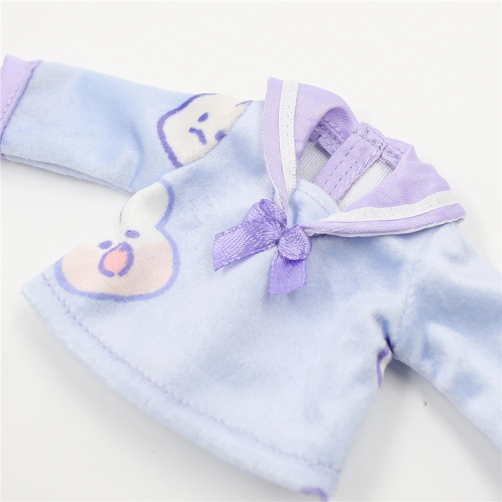 Neo Blythe Doll Nightwear with Sleep Mask 14