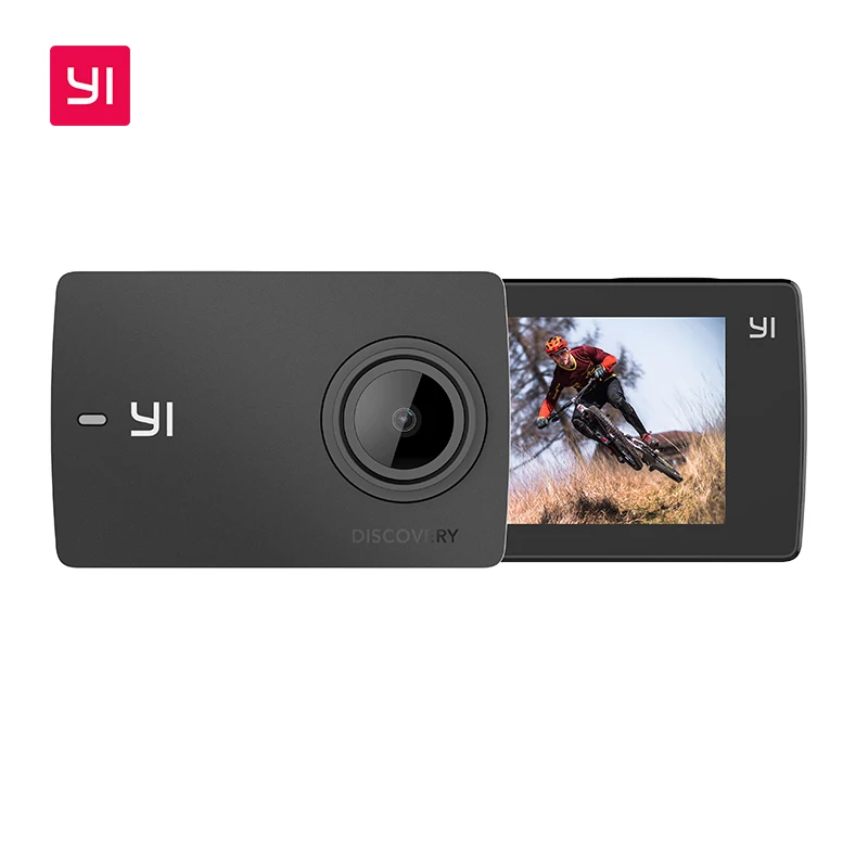  YI Discovery Action Camera 4K 20fps Sports Cam 8MP 16MP with 2.0 Touchscreen Built-in Wi-Fi 150 Deg