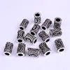 10pcs 24 Designs Viking Runes Set Loose Beads Spacer Beads Fit Beards or Hair TIWAZ TYR Sol rune Odal Futhark Rune DIY Jewelry ► Photo 2/3