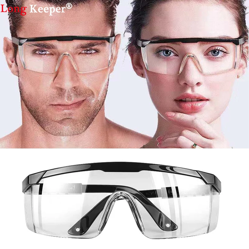 

New Working Protective Goggles Safety Glasses Adjustable Work Spectacles Dust Windproof Anti-fog Goggles Eye Protection Articles