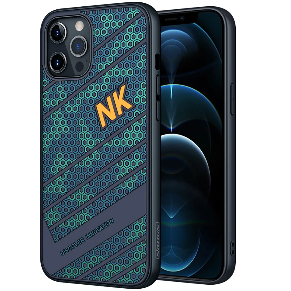 for iPhone 12 Pro Max CaseNillkin Smooth Shockproof Case for iPhone 12 Pro Max / iPhone12 Mini Silicone PC Back Cove for 12 5G