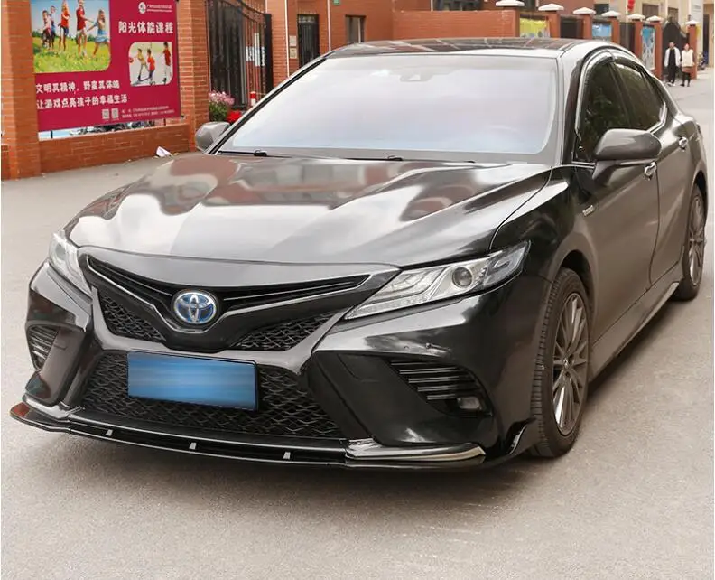 3 шт./компл. ABS передний бампер диффузор для губ для Toyota Camry Sports Section