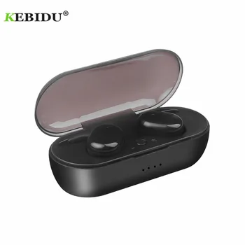 

KEBIDU True TWS Wireless Earbuds Touch Bluetooth Earphones Mini TWS Waterproof Headfrees Support Fingerpint Touch For All Phone