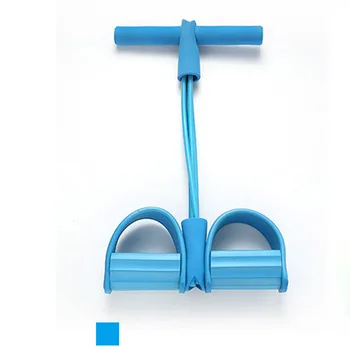 

fitness gum 4 tube resistance bands latex pedal exerciser sit-up pull rope expander elastic bands yoga equipment pilates