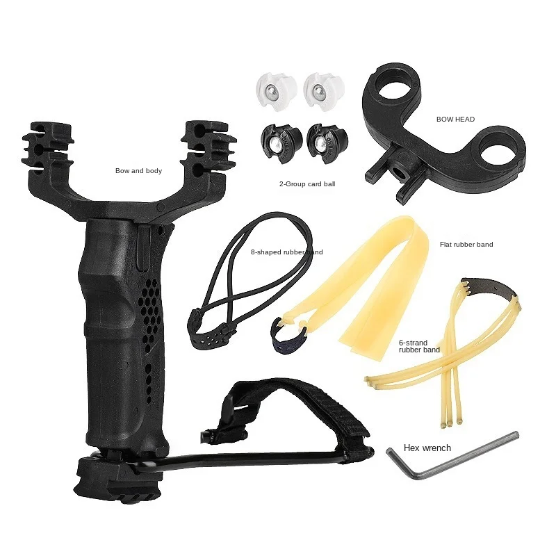 Рогатка для рыбалки набор рогатки арбалет охота охоты катапульта складной