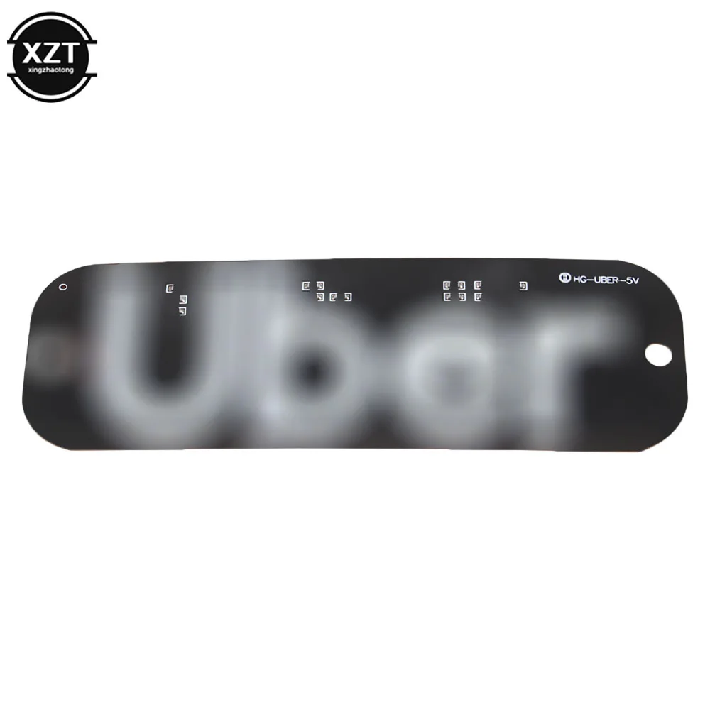 USB LED مؤشر ضوء لافتة ضوء تحذير سيارة الداخلية لسيارات الأجرة سائق تاكسي ضوء USB مع التبديل شفط منارة إشارة C