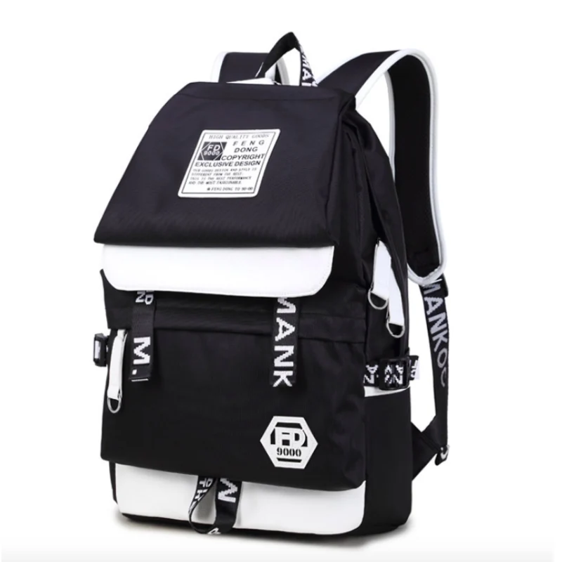 Мужской рюкзак с USB подзарядкой рюкзак для ноутбука для мужчин и девочек водонепроницаемый дорожный многоцветный рюкзак модная повседневная качественная сумка