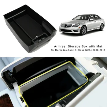 

Replacement Armrest Storage Box Auto Non-slip For Mercedes-Benz C-Class W204 2008-2013