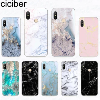 Перейти на Алиэкспресс и купить Ciciber чехлы для телефонов Xiaomi Redmi Note 8 7 6 5 4 3 7A 8A 6A 5A 4A 4X S2 3S K20 Plus Pro Мягкий силиконовый чехол натуральный мрамор