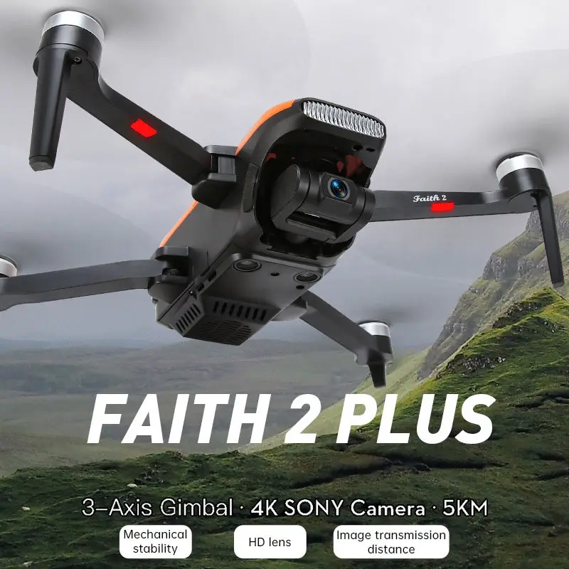 Upgraded Version C-FLY Faith 2 Pro Drone Professional 4K 5KM 3-Axis ...