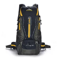 Мужская и Женская Профессиональная уличная альпинистская сумка через плечо рюкзак для пеших прогулок снаряжение для путешествий большое альпинистское