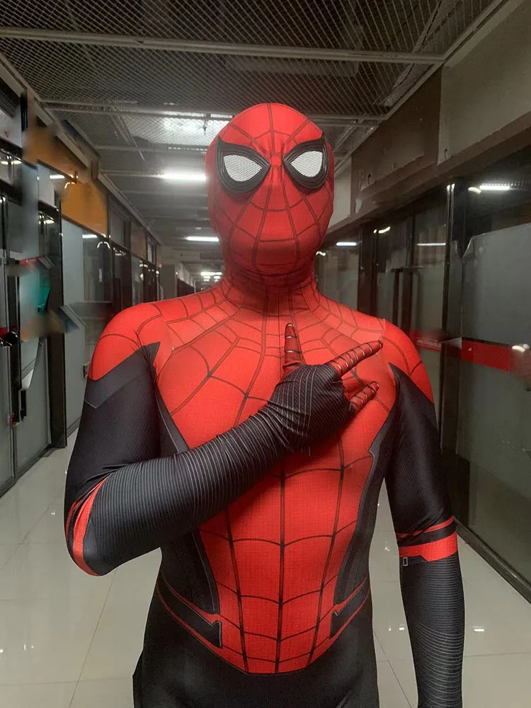 Amazing Spiderman Spandex Zentai Suit Cosplay Costume For Kids/Adult 