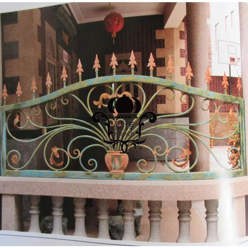 

Hench 100% handmade forged custom designs ornate wrought iron fence gate hot selling in Australia United States