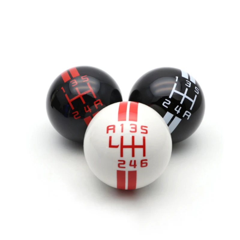 

Universal Auto Shift Knob Resin Craft Short Throw Manual Gear Stick Shift Knob Racing Car Gear Shift Knob 5 6 Speed