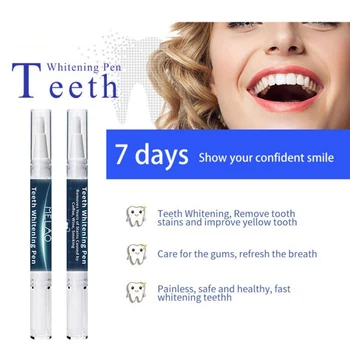

Teeth Whitening Pen Remove Yellow Teeth Cigarette Dental Plaque Brighten Teeth Cleaning Oral Hygiene Hot E1