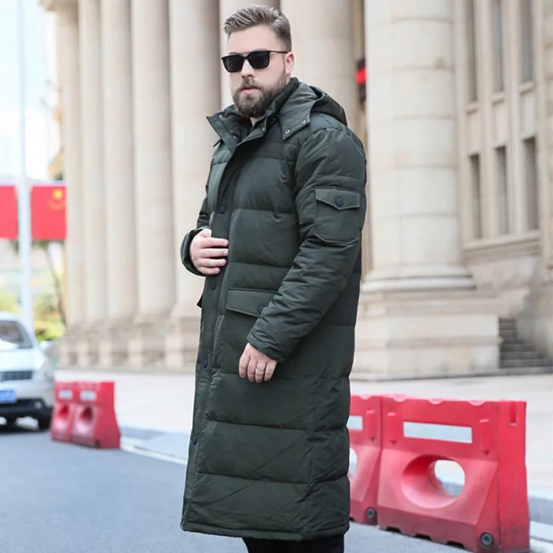 Duck Down Jacket Men Oversized 