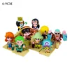 6pcs/set Anime One Piece Figures PVC Action Model Dolls Figure Toys Cute Luffy Nami Zoro Collection Brinquedos Full Set Hot Sale ► Photo 2/6