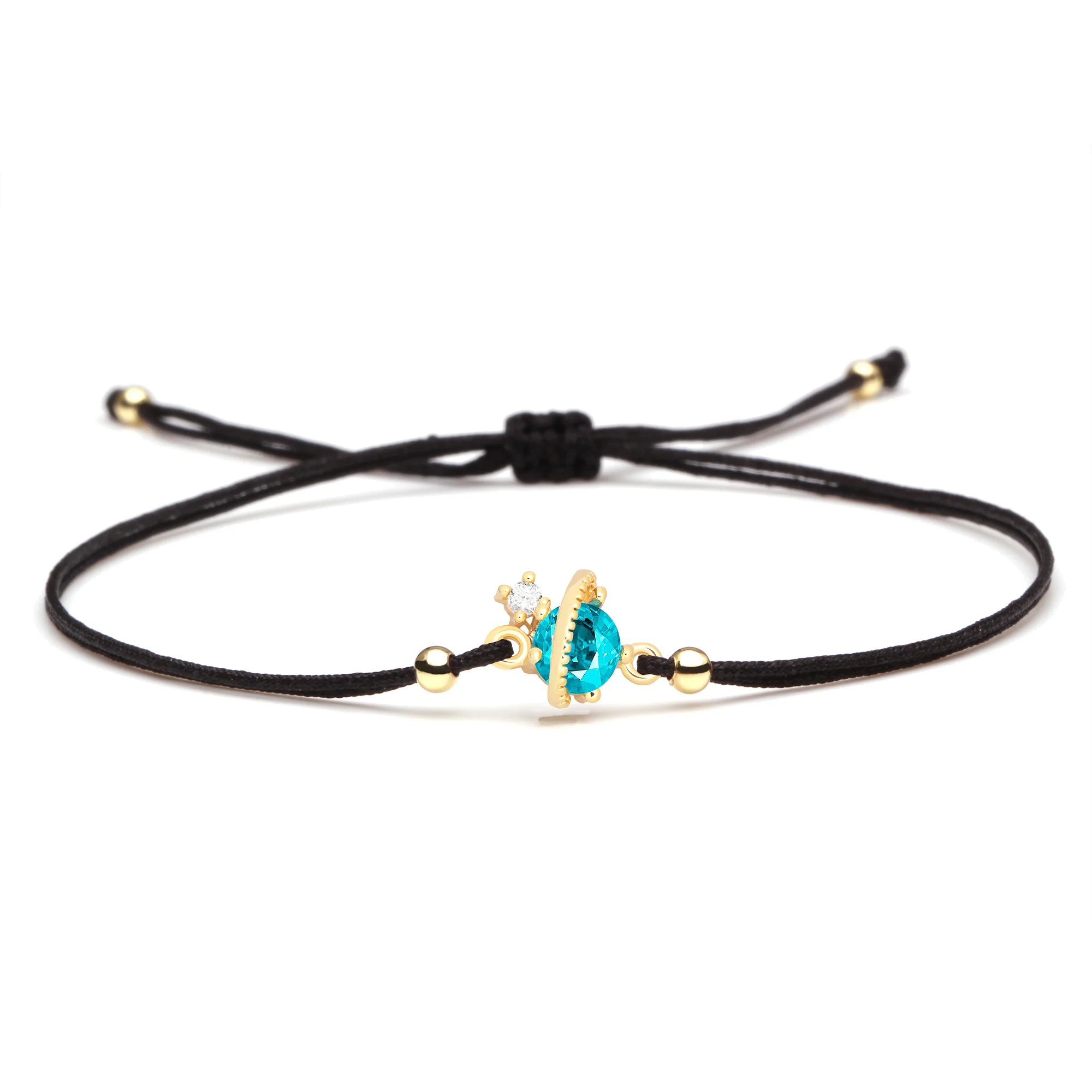 Милый маленький медный Небесно-Голубой кубический цирконий в форме звезды