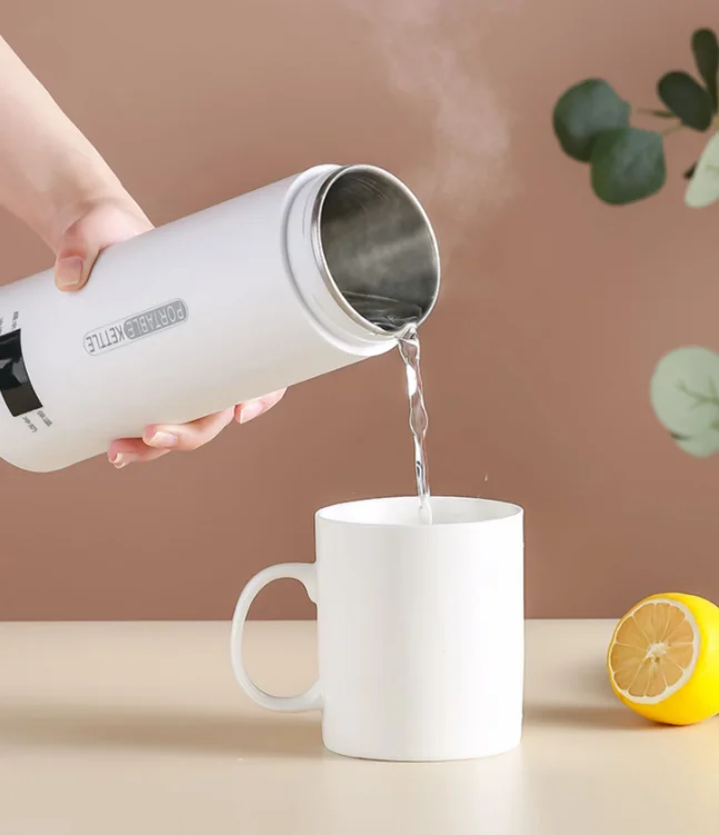 Traveling small electric water cup automatic power off folding mini capacity student dormitory portable kettle cup J05