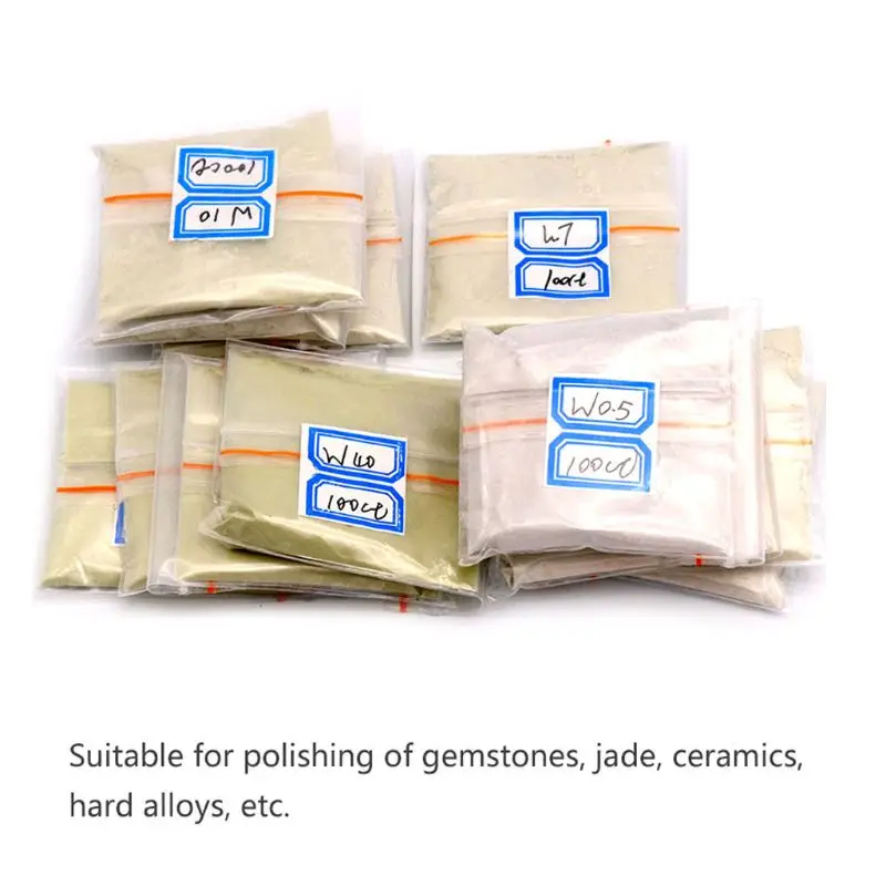 100 карат/20 г W0.5 до W40 Полировочный порошок Алмазный микрон порошок ...