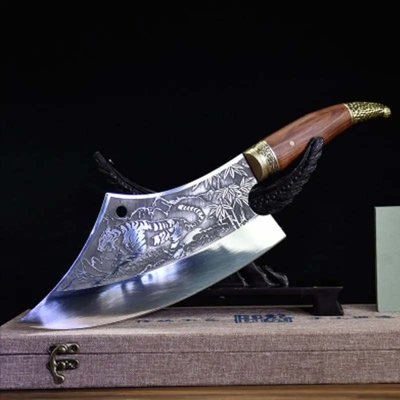 

Forged Fishing Killing Knife Boning Knife Kitchen Knife Meat Cleaver Stainless Steel Vegetable Cutting Knife Chef Knife