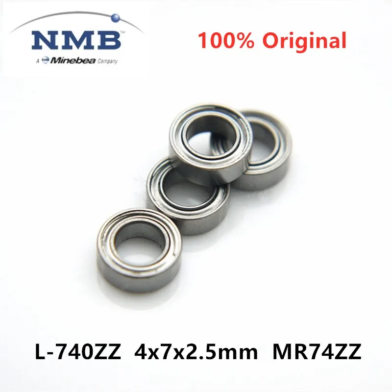 100% NEW JAPAN NSK deep grove ball bearing MR74ZZ 4*7*2.5MM 