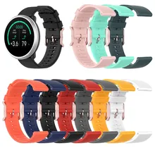 

20mm/22mm strap For Samsung Gear S3/S2 Silicone band Galaxy watch 3/46mm/42mm/Active 2 correa bracelet Huawei watch GT 2/2e/pro