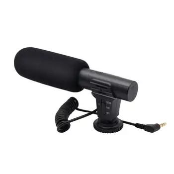 

MIC-05 Professional Microphone Hypercardioid Micro Support Camera PC Recording Microphone Hifi 3.5mm Jack Microphone Mic