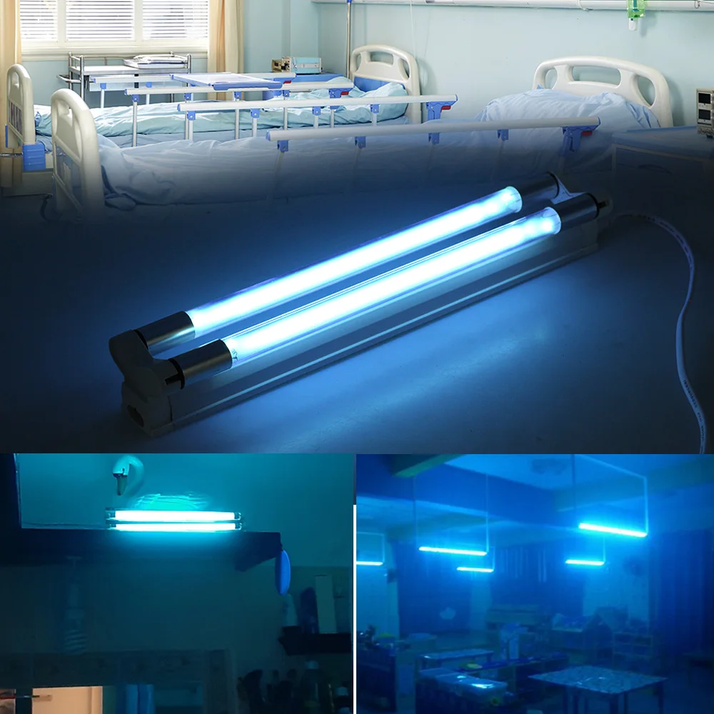 220V Ultraviolet Germicidal Lamp T5 Tube 16W UVC Ozone Double-sterilized for Home / Hospital