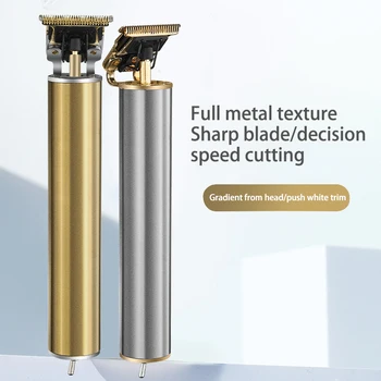 

2020 Close-cutting Digital Hairdresser Electric Hair Clipper Professional Barber Men Hair Trimmer 0mm T-Blade Beard Hair Clipper