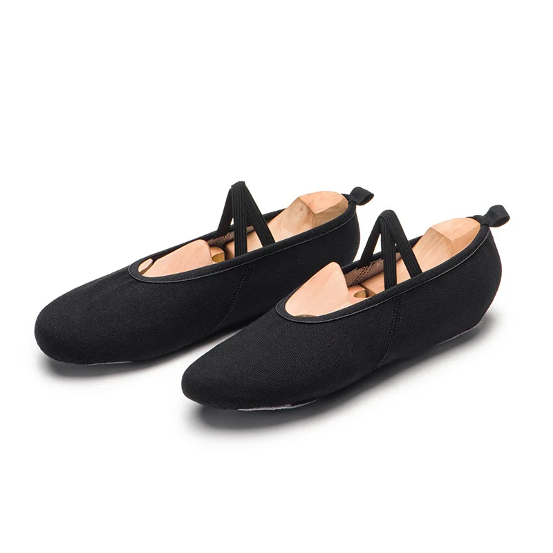 Children Adults Women's Soft Bottom Lace-Free Body Gymnastic Cat Claw Chinese Ballet Men's Elastic Dance Shoes