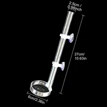 Behogar акриловая креветка для кормления креветка, кормушка для еды с 6 см миска для аквариума для рыб трубка для кормления 2x27 см Behogar акриловая креветка для кормления креветка, кормушка для еды с 6 см миска для аквариума для рыб трубка для кормления 2x27 см