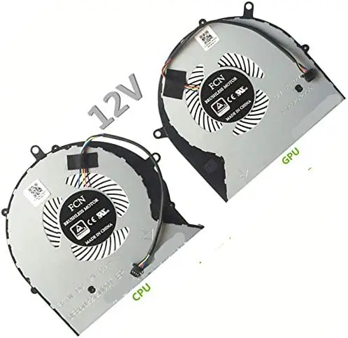 EJTONG New L+R Laptop Replacement CPU Cooler Fan for ASUS FX63V FX63VM FZ63VM FX63VM7300 FX63VM7700 Laptop CPU Cooling Fan