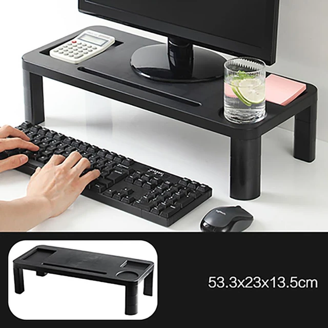 Soporte de Monitor transparente para el hogar, elevador de pantalla de  ordenador portátil, escritorio, escuela - AliExpress