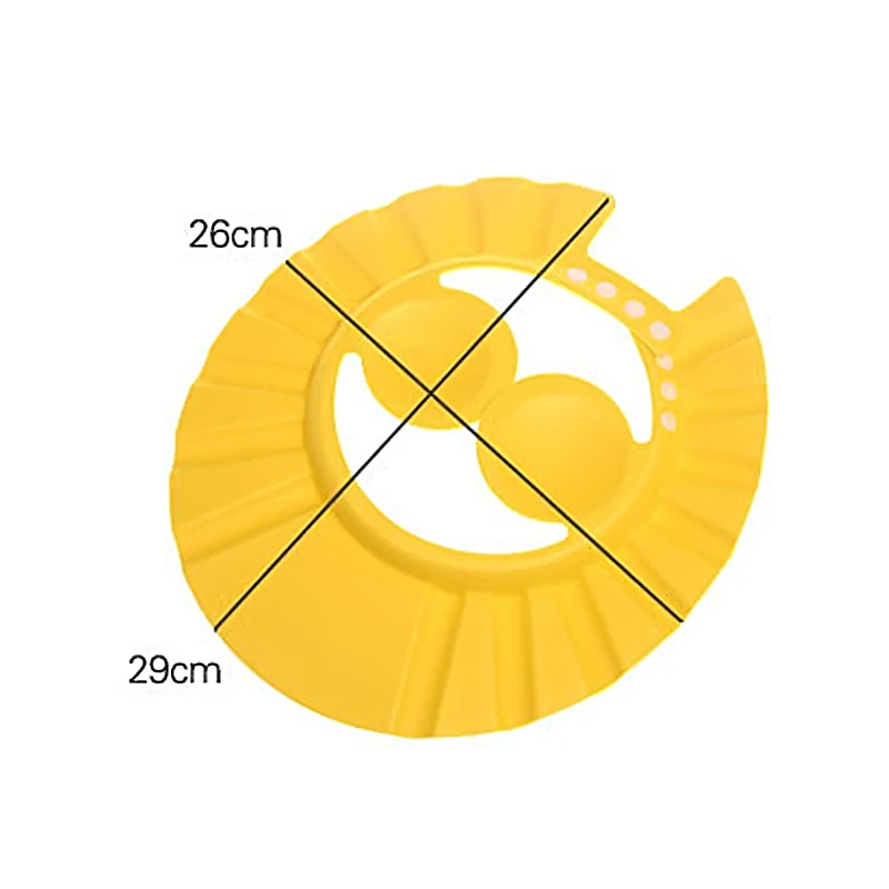 Детская шапочка для ванной, s головные уборы, козырек для младенцев, защищающий от мытья волос, душ, защита от воды, кепка, шампунь, детский щит