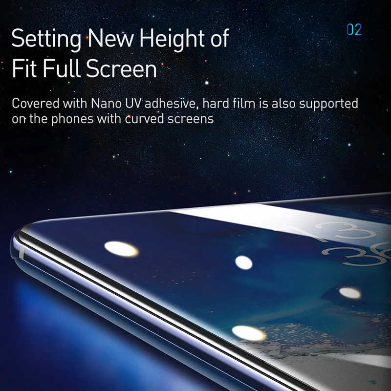 Baseus 2Pcs 0.25mm UV Screen Protector For Samsung Galaxy S20 Plus Ultra Full Cover Protective Tempered Glass For Samsung S 20