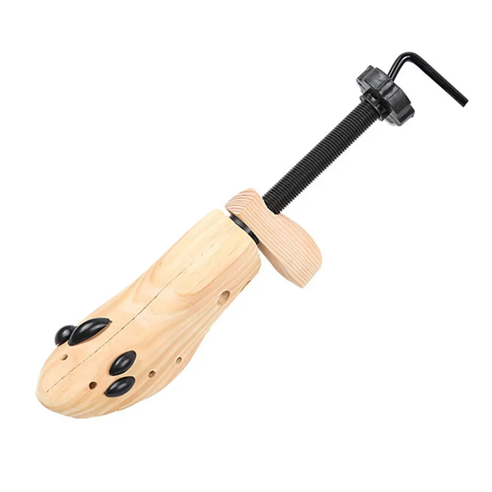 

Women Men Boots Expander Holder Bunion Shaper Anti Wrinkle Wooden Keeper Adjustable High Heels Shoe Stretcher Support Two Way
