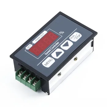 

Dc 6~60V PWM Motor Speed Controller Governor With Digital Display Panel 0-30A